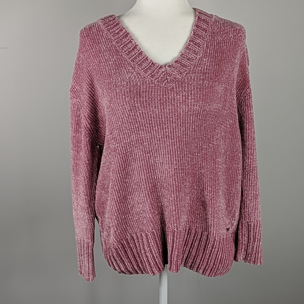 Oversized blush pink thick soft Broadway sweater
